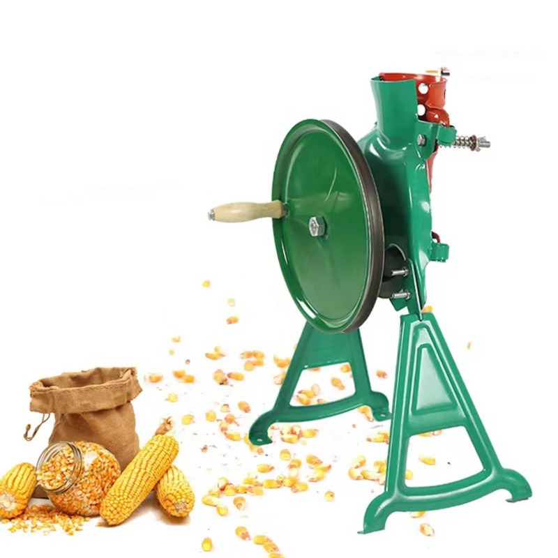 Cast Iron Corn - Manueller Mais-Entkörner aus Gusseisen, Halbautomatische Handkurbel-Maisdreschmaschine