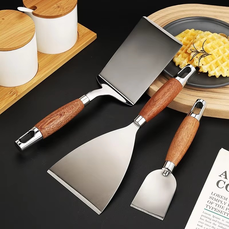 Quadratischer/Rechteckiger Gri – Okonomiyaki Spatula Bewertung und Preis