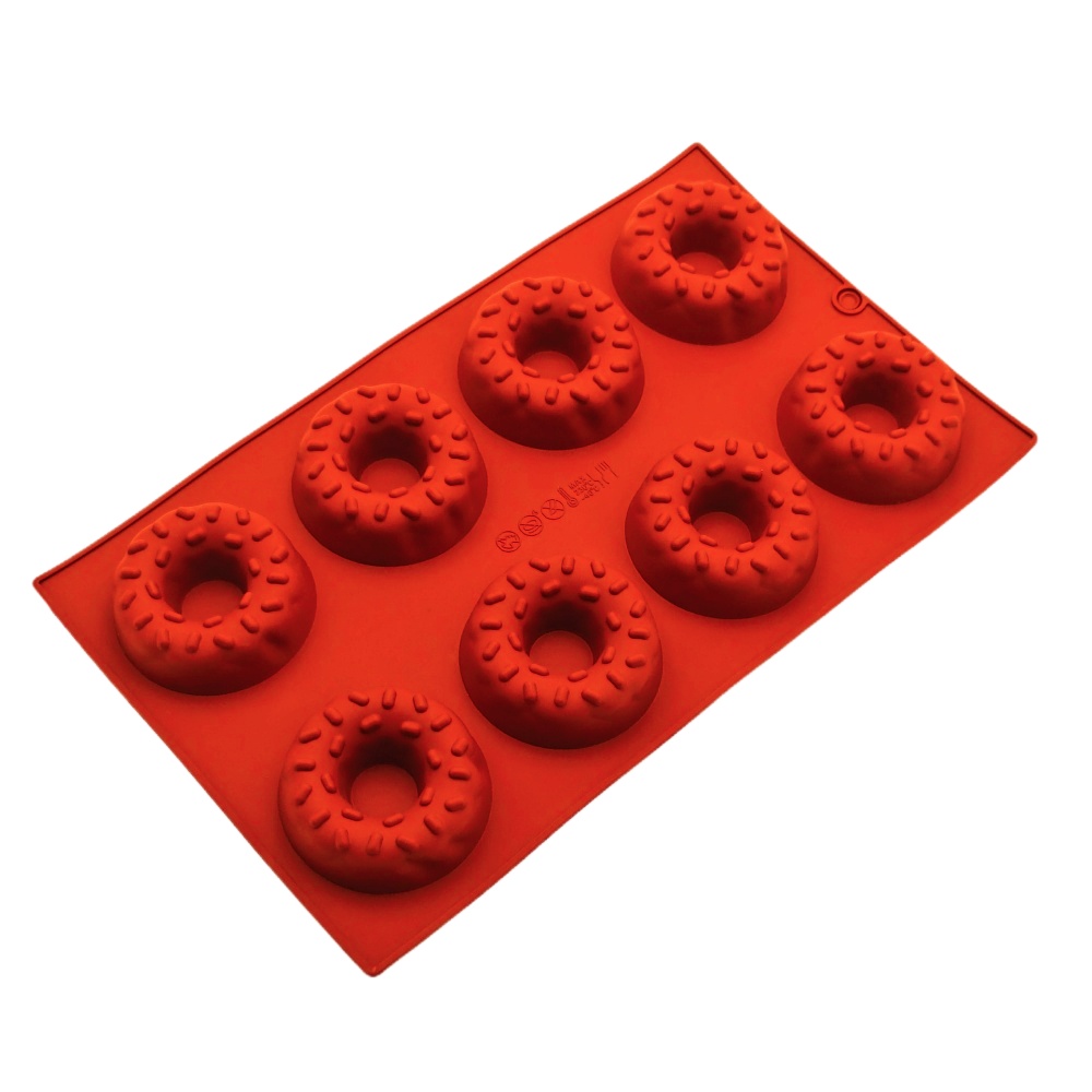 8-Loch Silikon-Donutform mit V – Donut Mold Silicone Bewertung und Preis