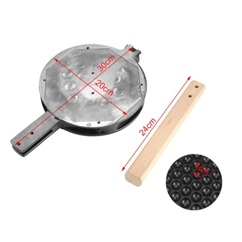 QQ Ei Puff Maker Hause LPG Gas – Egg Waffle Pan Bewertung und Preis