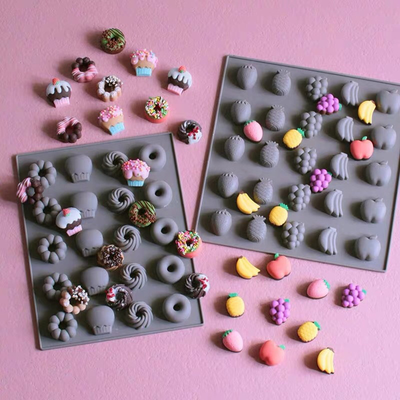 Multicavity Obst Silikon Schok – Donut Mold Silicone Bewertung und Preis